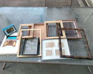 Lot 53:  photo frames 