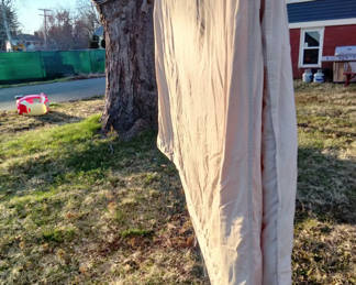 Lot 17: Beige Nautica blanket 