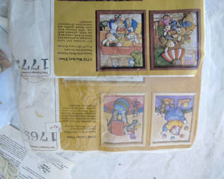 Lot 79: Needle craft kits, trapunto