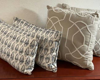 Lot 40: Four Throw Pillows