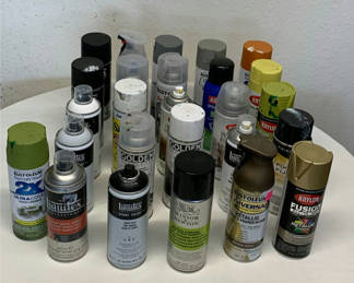 Lot 66: Spray Paint Products
