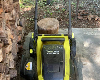 Lot 22: Ryobi Lawn Mower