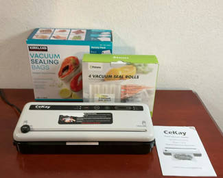 Lot 42: CeKay Vacuum Sealer