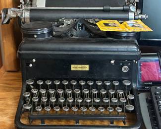 Vintage typewriter 