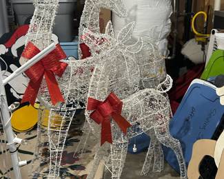 Lighted reindeer