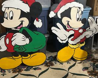 Large wood cutouts