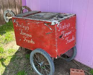 Vintage food cart 