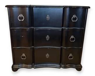 Black Chest of Drawers