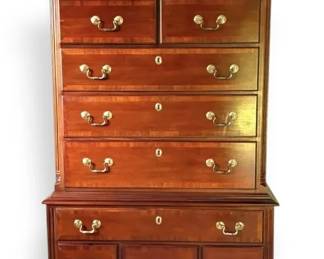 Lexington Queen Anne Style Highboy Chest