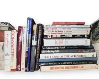 Automobile Book Collection  Corvette, Hot Rods  More