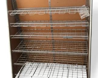 Vintage Store Metal Rack