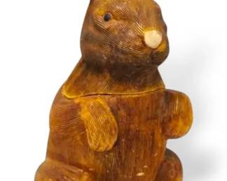 Ceramic Bunny Cookie Jar