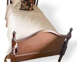 Solid Wood Twin Bed