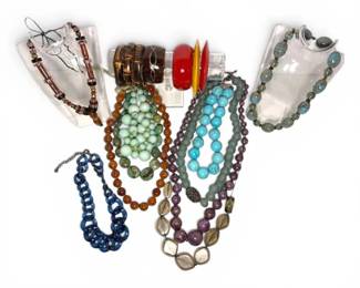 Colorful Beaded Necklaces And Bracelets