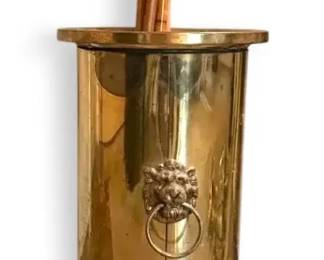 Brass Umbrella  Cane Stand With Canes