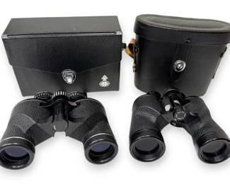 Fuji  Tasco Model No. 116 Binoculars With Cases