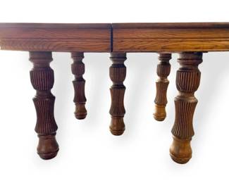 Solid Wood Table With 3 Leaves