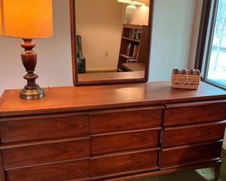 Lane dresser with mirror $250