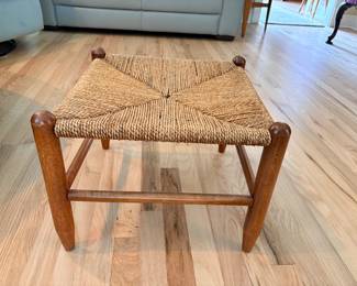 Large woven stool