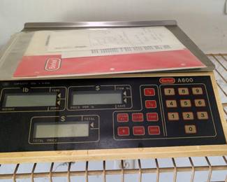 Berkel A600 Scale Deli / Produce Shipping 15lb