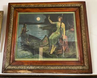 Indian Maiden print