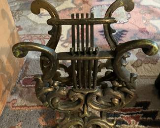 Metal magazine holder