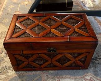 Bamboo chest