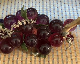Acrylic / lucite grape cluster