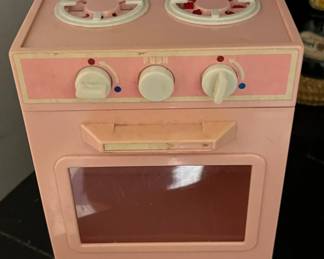 Vintage Sears Barbie kitchen stove