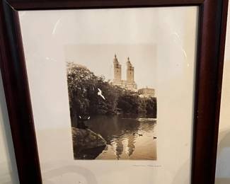 Photographer - Christine Triebert, signed. Central Park NYC