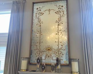 John Richard’s beautiful mirror art work 