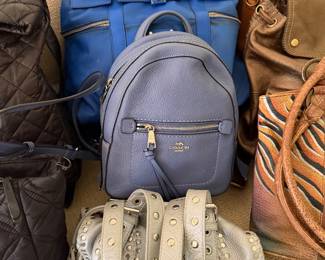 Mini coach backpack 