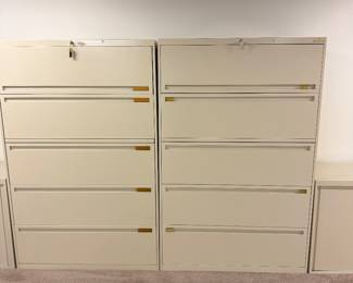 Filing cabinets
