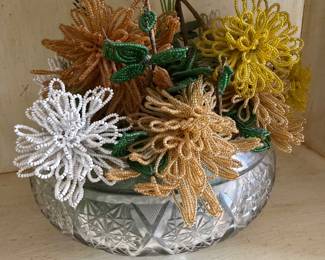 Beaded flowers