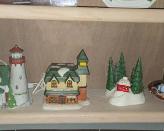 Department 56 "Christmas in the City" and "Snowbreeze Village" Collection