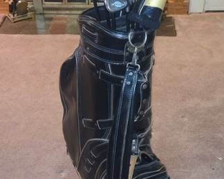 Callaway Big Bertha Steelhead Plus Golf Club Set with Burton Mfg. Co. Golf Bag