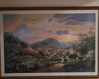Valley Home by Ted Blaylock Limited Edition Print