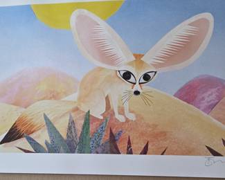 Fennec Fox Art Print by Fabrizio (Limited Edition)