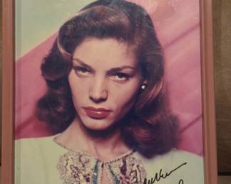 Lauren Bacall Autographed Photograph