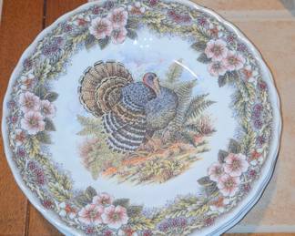 Churchill Thanksgiving Turkey Plate