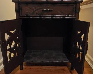 Tropical Carved Cabinet