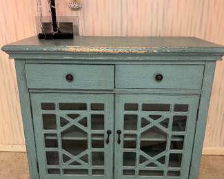 Pretty all wood buffet cabinet