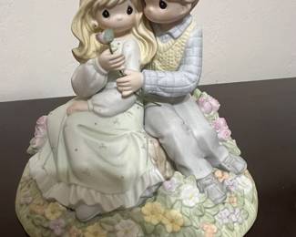 Precious Moments wedding couple