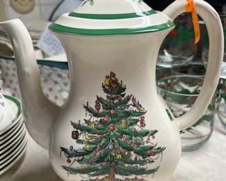 Spode tea pot