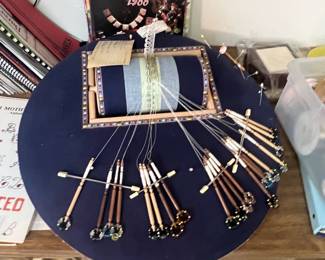 To make lace