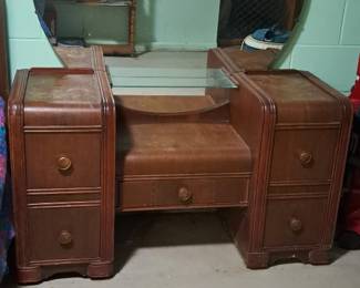 1920's Waterfall vanity
