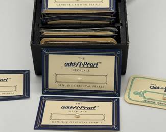 Oriental Add-a-Pearl 1.5 mm to 5.5 mm. Rare, NOS (new old stock) and many in stock!