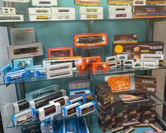Märklin Model Trains and model train accessories, new in box
