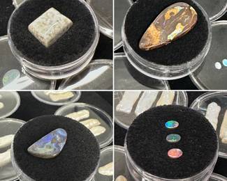 Jasper loose stone, Boulder Opal gemstone, Boulder Opal gemstone, Boulder Opal doublet set 