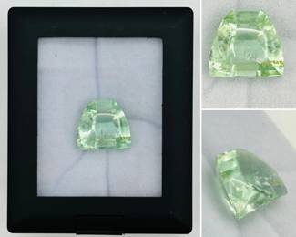 19.22 ct green beryl gemstone